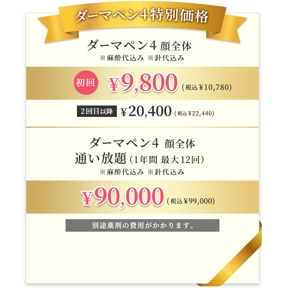 ダーマペン4 特別価格