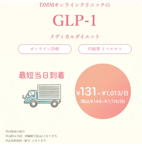 DMMオンラインクリニックは診察料0円でお試しプランがある