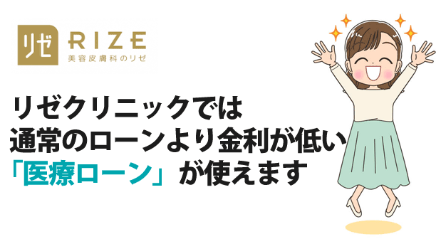 医療ローンは通常のローンより金利が低い