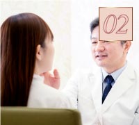 井上医師による診察